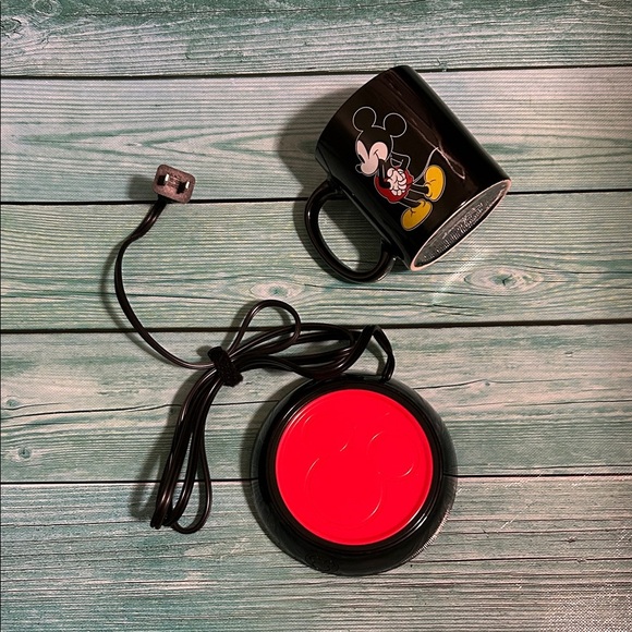 Disney Mickey Mouse Black and Red Mug Warmer - Picture 2 of 4